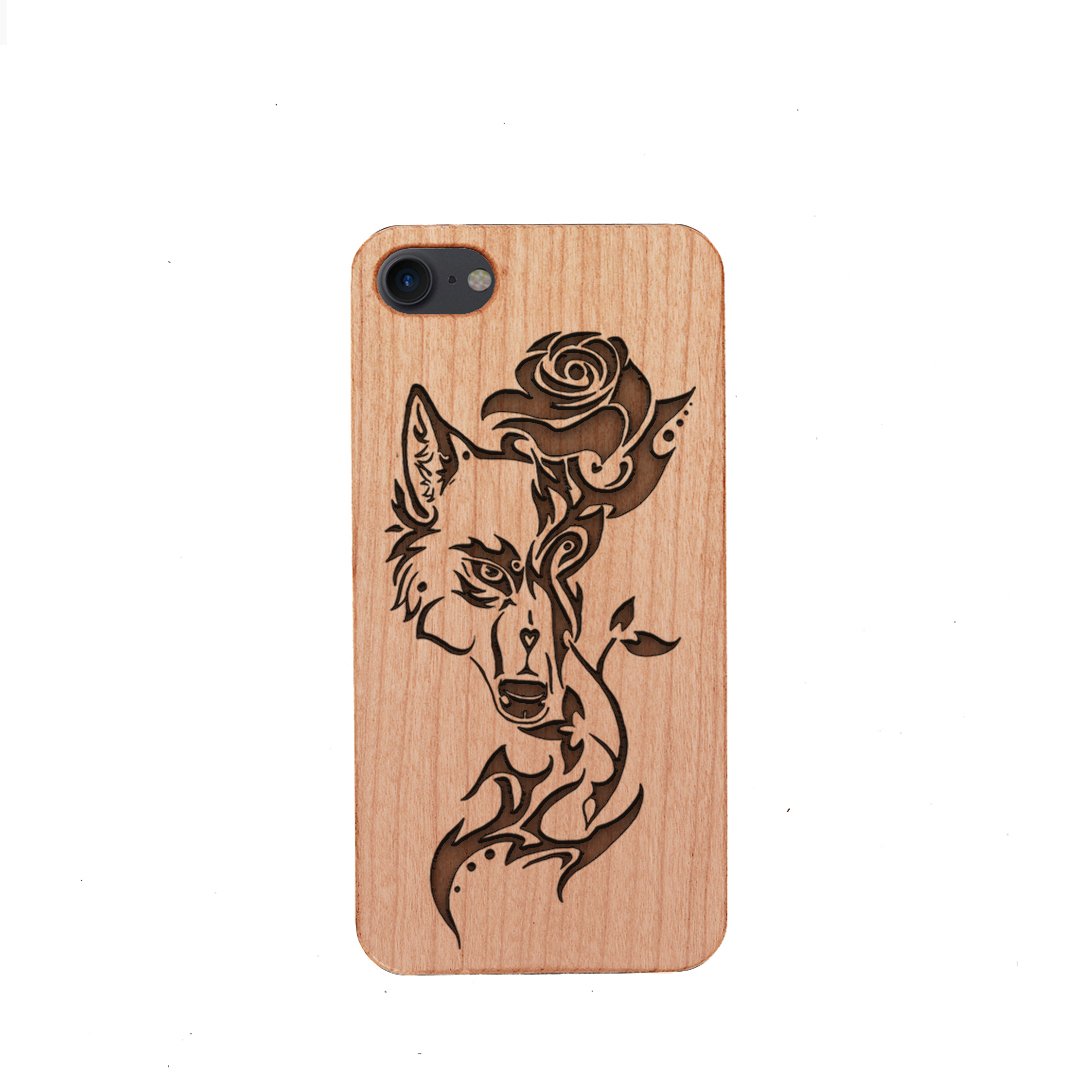 Gift For Wolf Lover Wood Phone Case  &hellip;