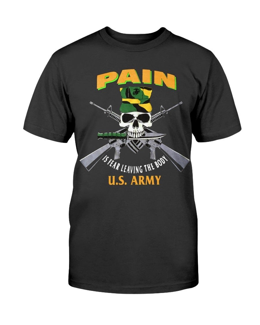 Vintage 90S Pain Is Fear Leaving The Body 1993 Army Talking Tops Rare Vtg T Shirt 210914