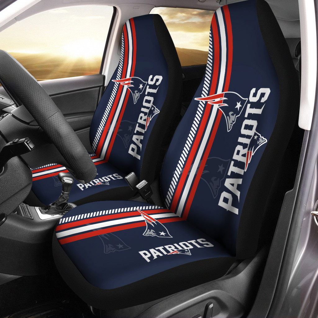 New England Patriots Car Seat Cover Set CSC8282