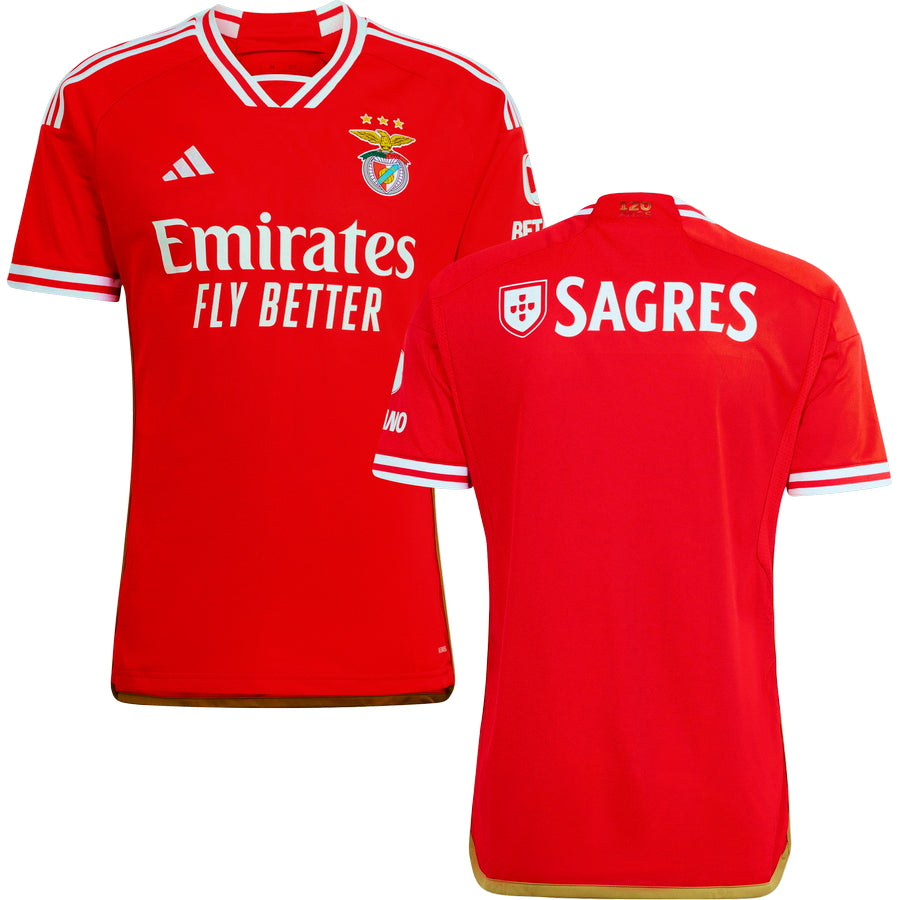 Benfica Home Stadium Jersey 2023/24 Men`S