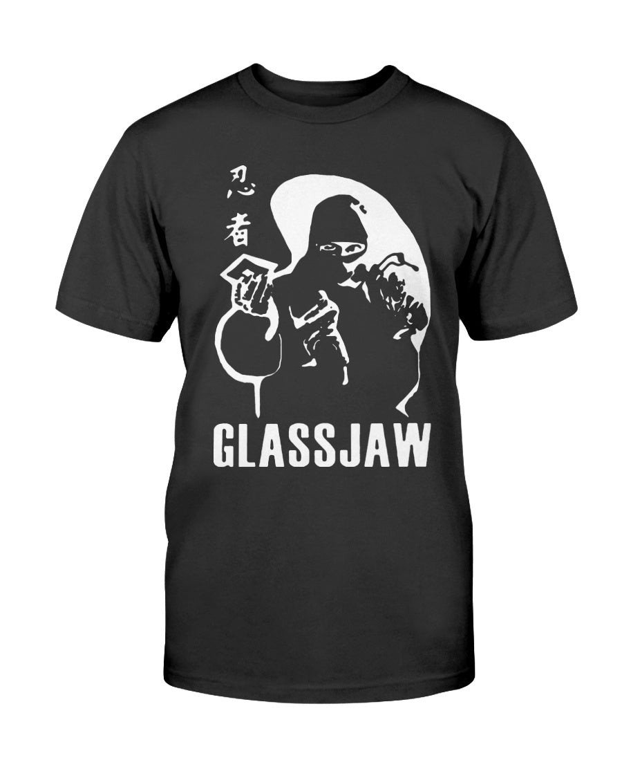 Vintage 00S Glassjaw Ninja Style Band T Shirt 082421