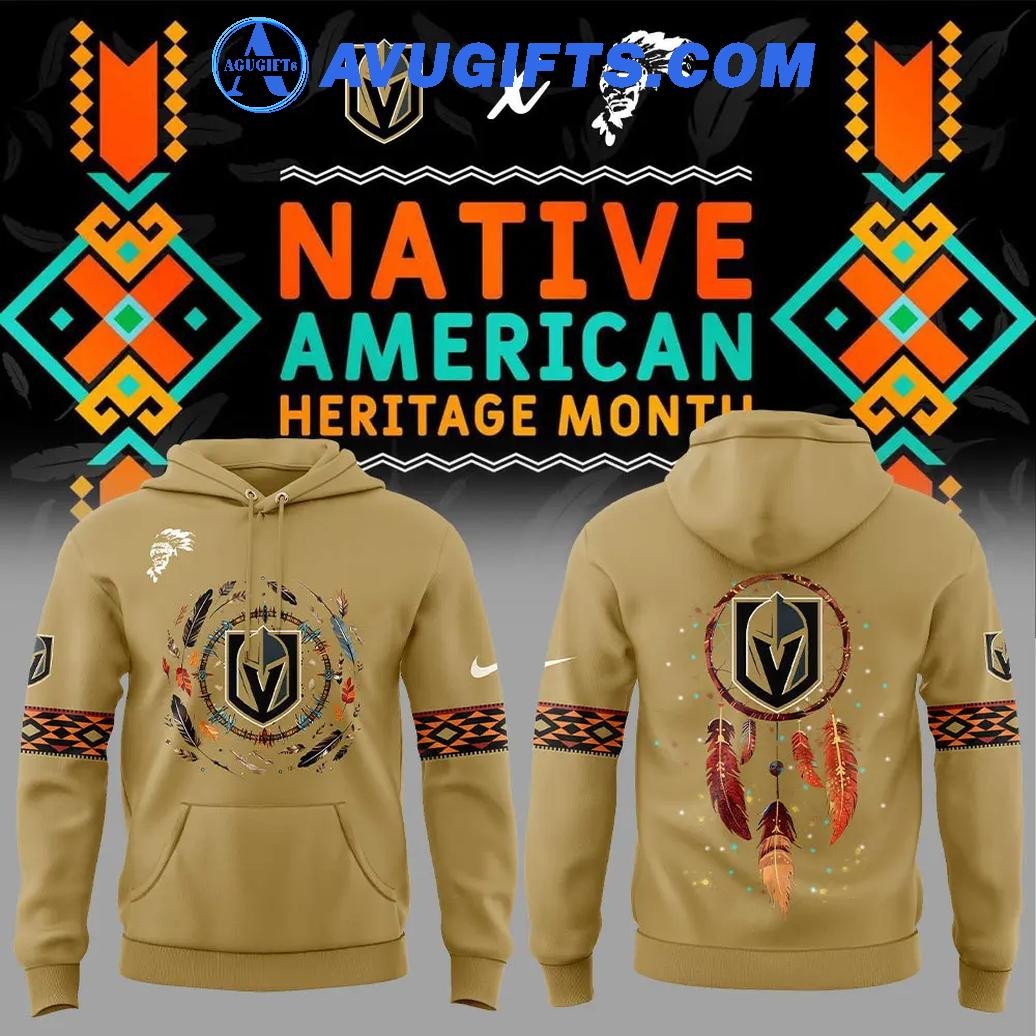 Vegas Golden X Native American Heritage Month Limited Edition Hoodie – Zip Hoodie 3D Aop Shirt