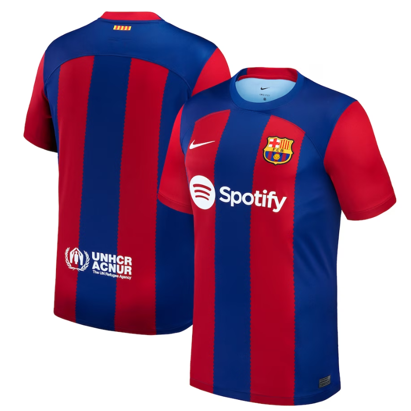 Barcelona Team – 2023-24 Custom Jersey – Blue