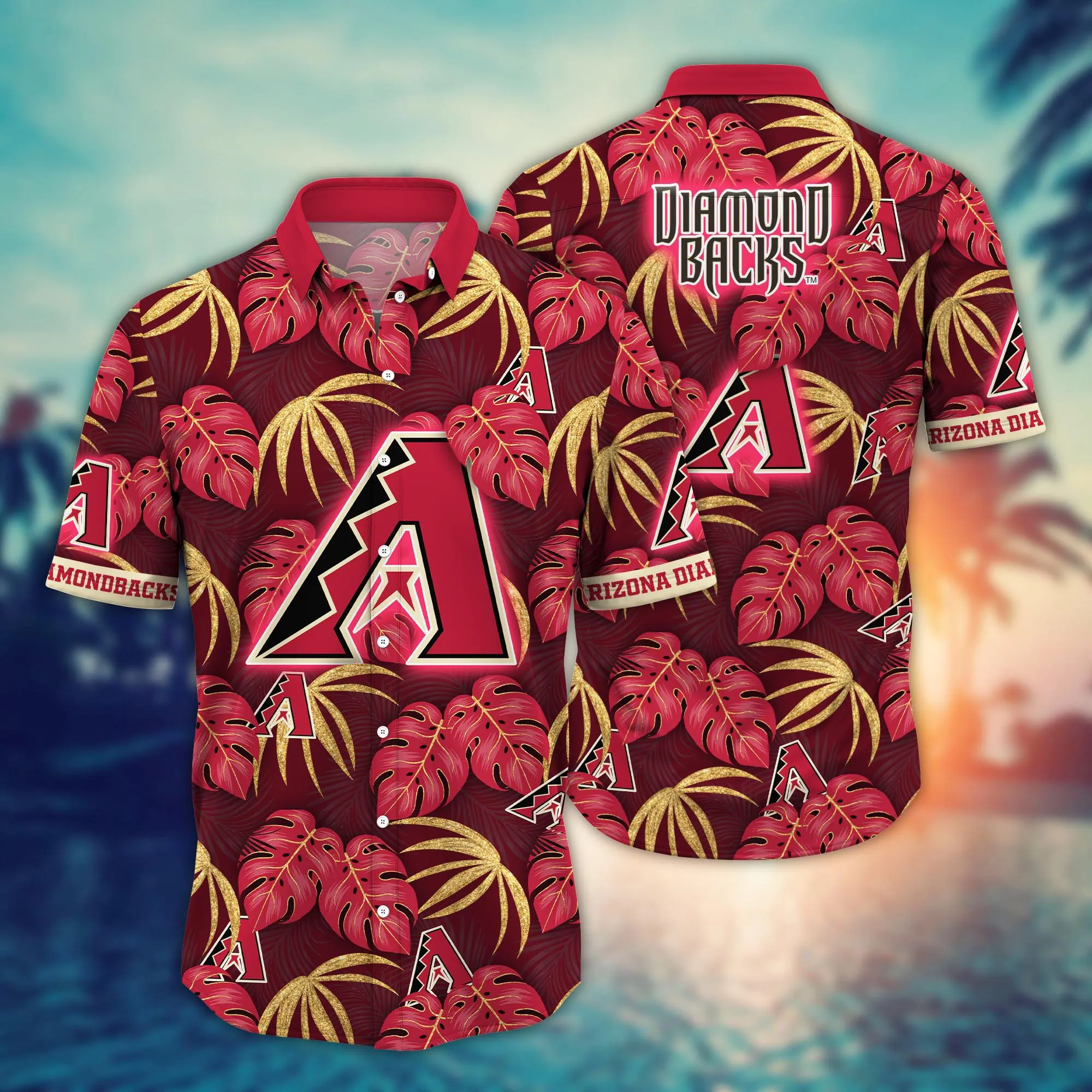 Arizona Diamondbacks Mlb Hawaiian Shirt Holiday Aloha Shirt