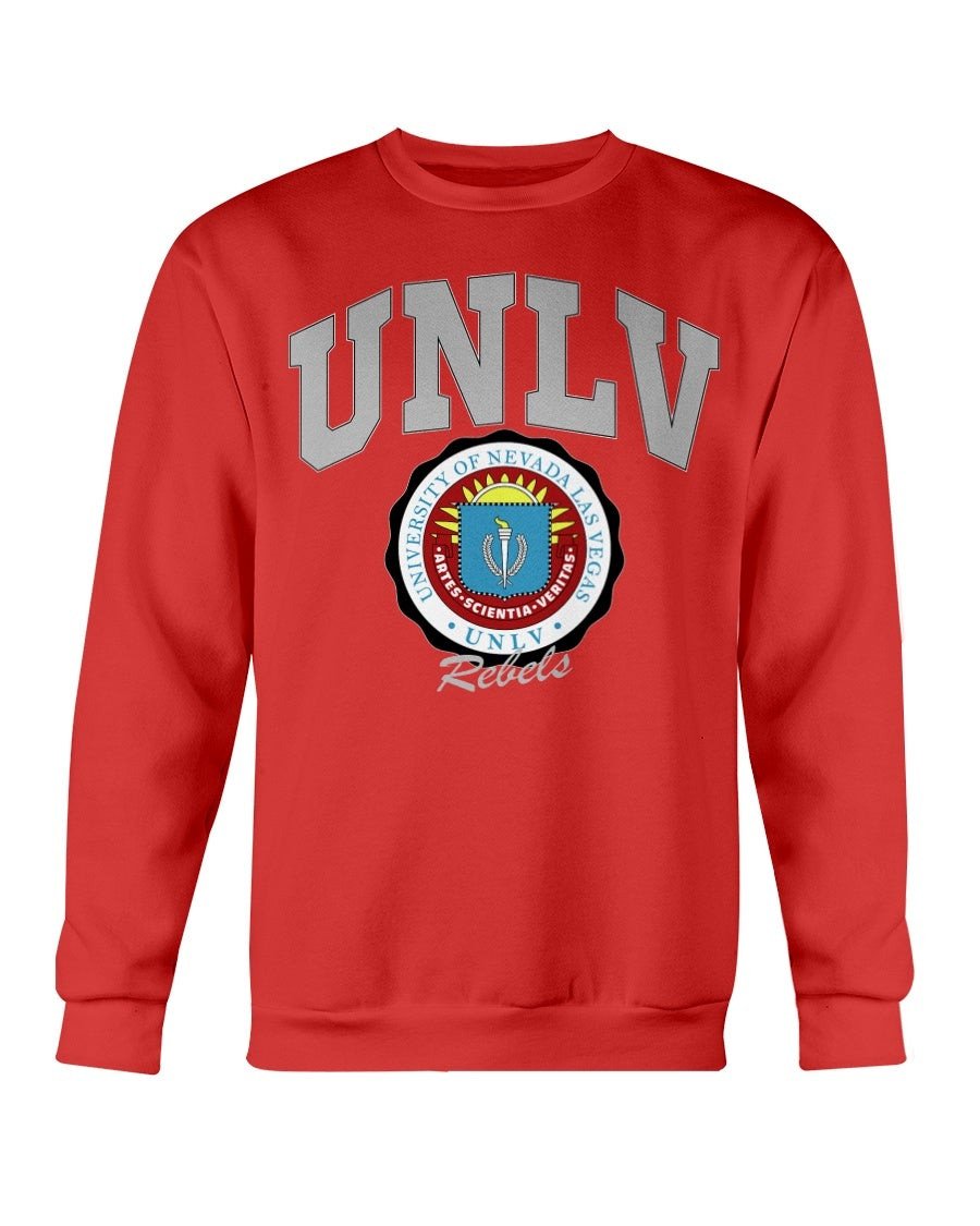 Unlv Rebels Vintage 90S University Crest Ncaa Sweatshirt 211011