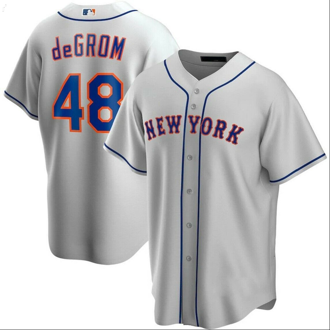 Jacob Degrom 48 New York Mets All Over Print Baseball Jersey For Fans