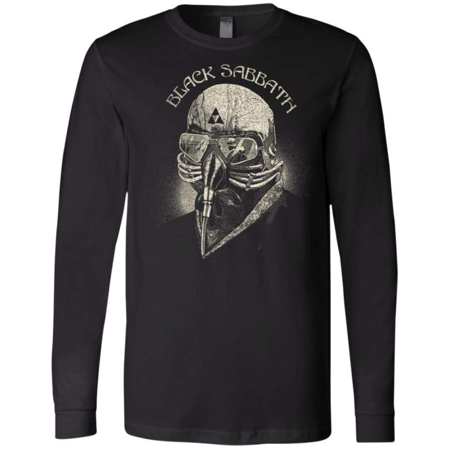 Black Sabbath Iron Man Canvas Long Sleeves T-Shirt Donuink Store