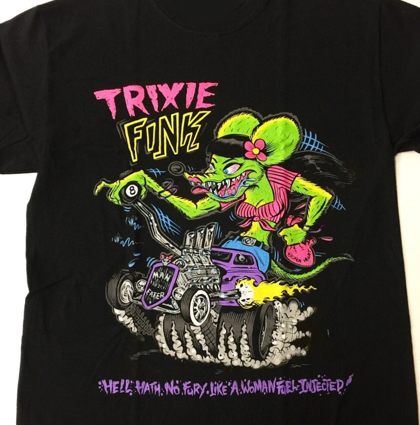 Rat Fink Trixie Fink T Shirt Ed Big Daddy Roth Shirt Outfit