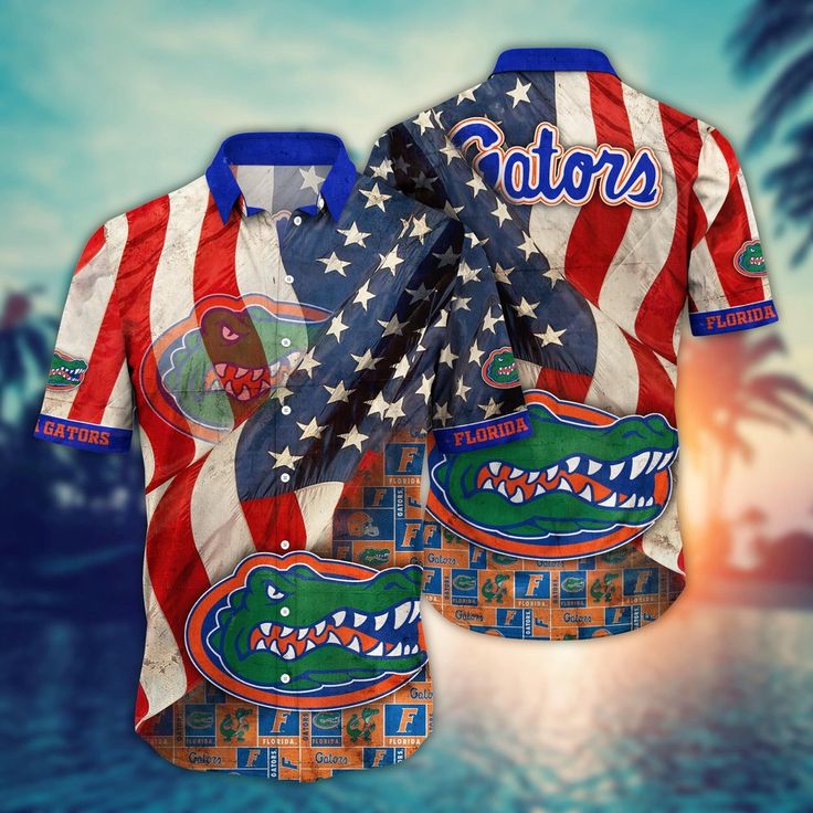 NCAA Florida Gators Hawaiian Shirt U …