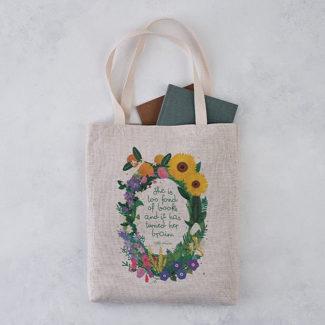 Tote Bag – Too Fond of Book – Literary Gift