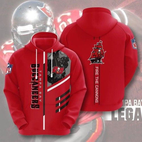 Tampa Bay Buccaneers Pullover And Zippered Hoodies Custom 3d Tampa Bay Buccaneers Graphic Printed 3d Hoodie  Hoodie For Men For Women 3D  Personalized Trending Gift