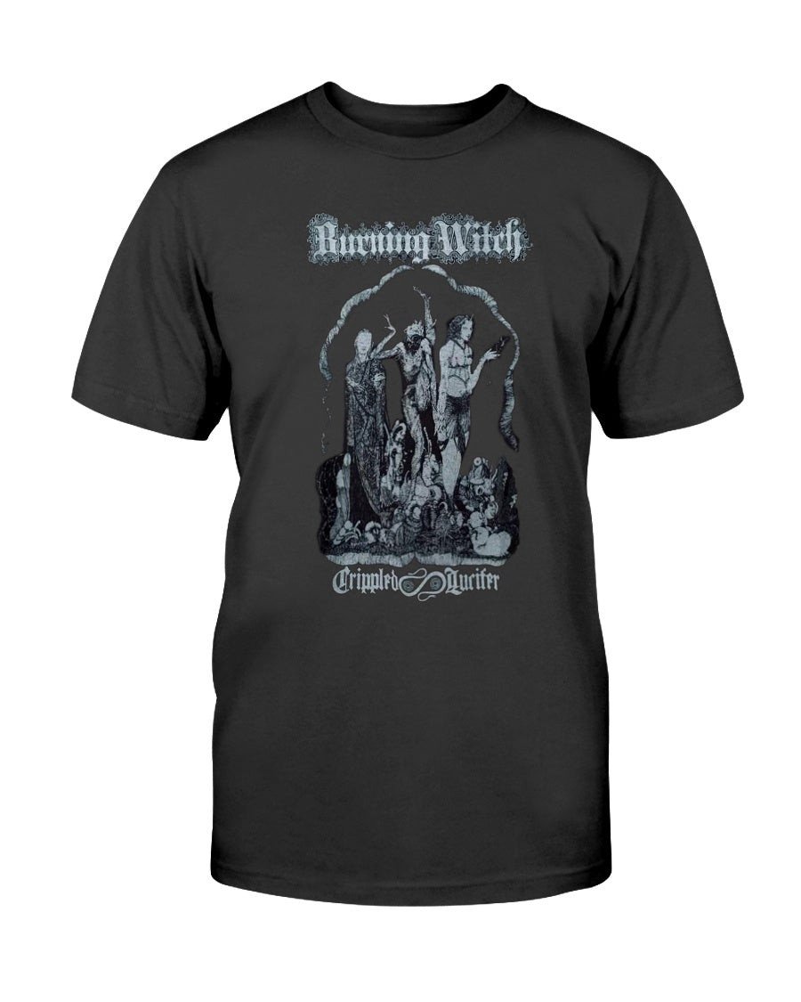 Vintage 1998 Burning Witch Crippled Lucifer T Shirt 072021