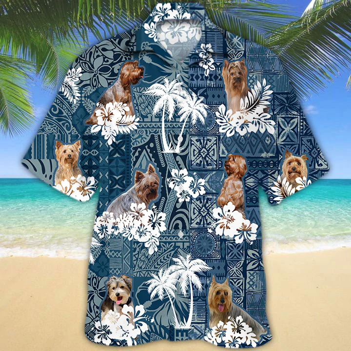 Yorkshire Terrier Hawaiian Shirt