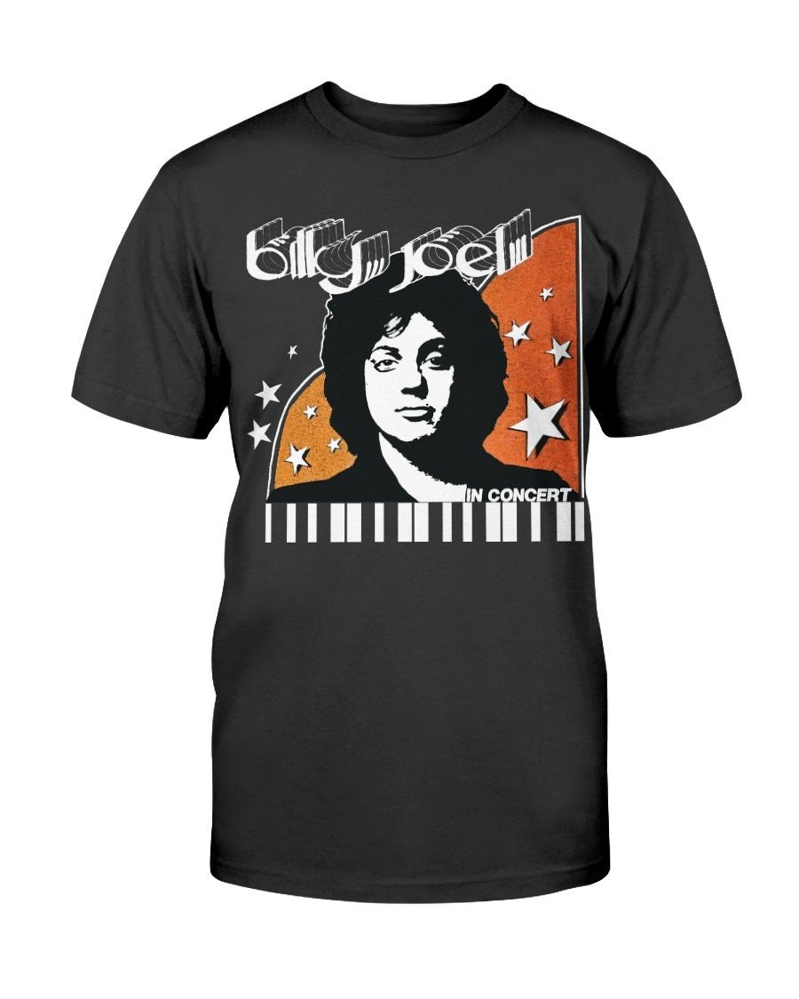 1970S Billy Joel Vintage Rare Concert Rare 77 78 Tour Rock Band Music T Shirt 081421
