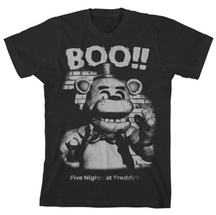 Five Nights at Freddy s Halloween Freddy Fazbear Boo Tee Shirt Outfits