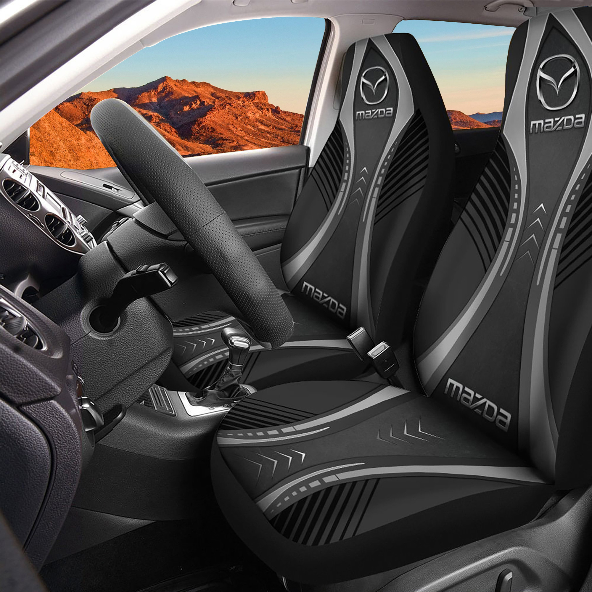 Mazda Logo Car Seat Cover Set CSC711