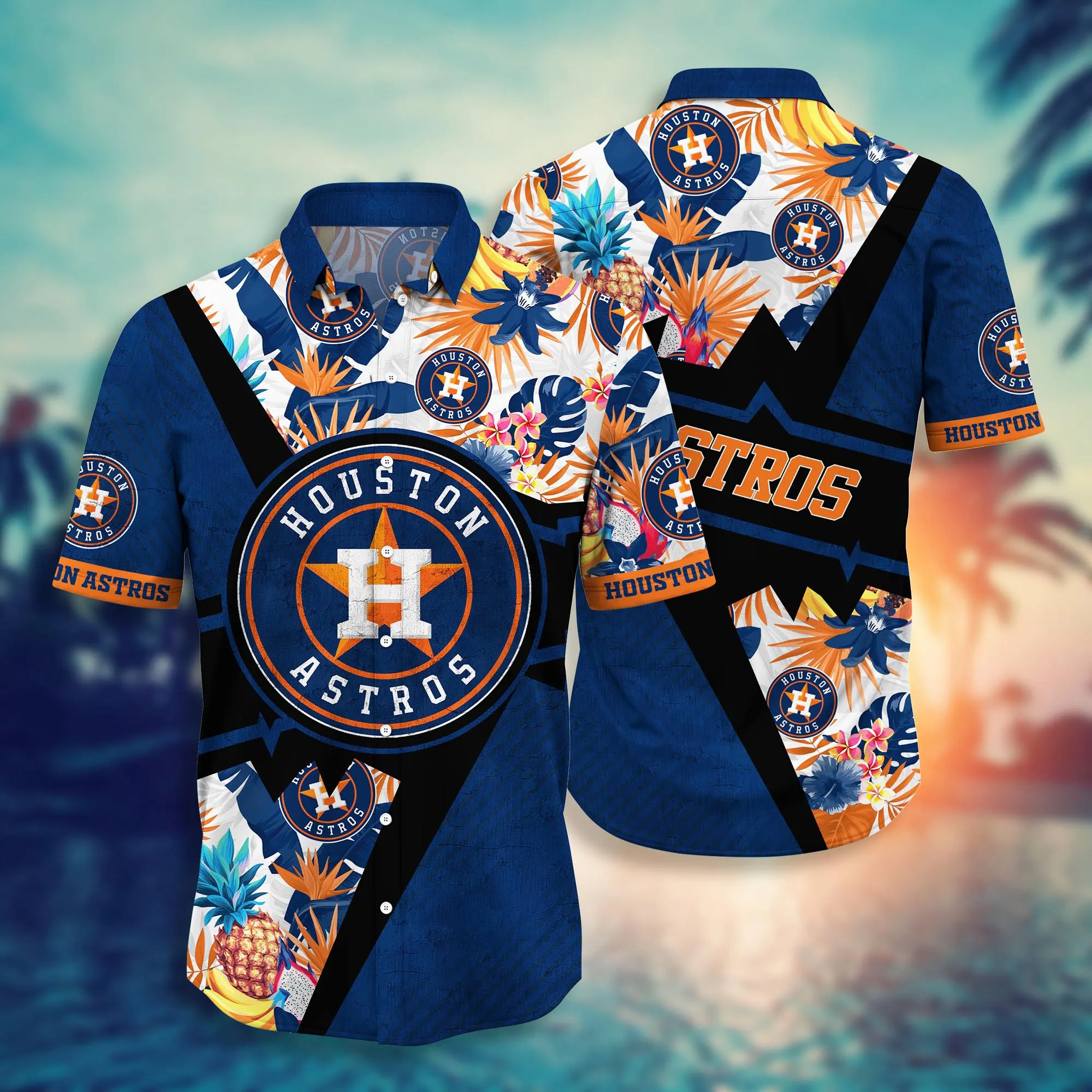 Houston Astros Mlb Hawaiian Shirt Long Days Aloha Shirt