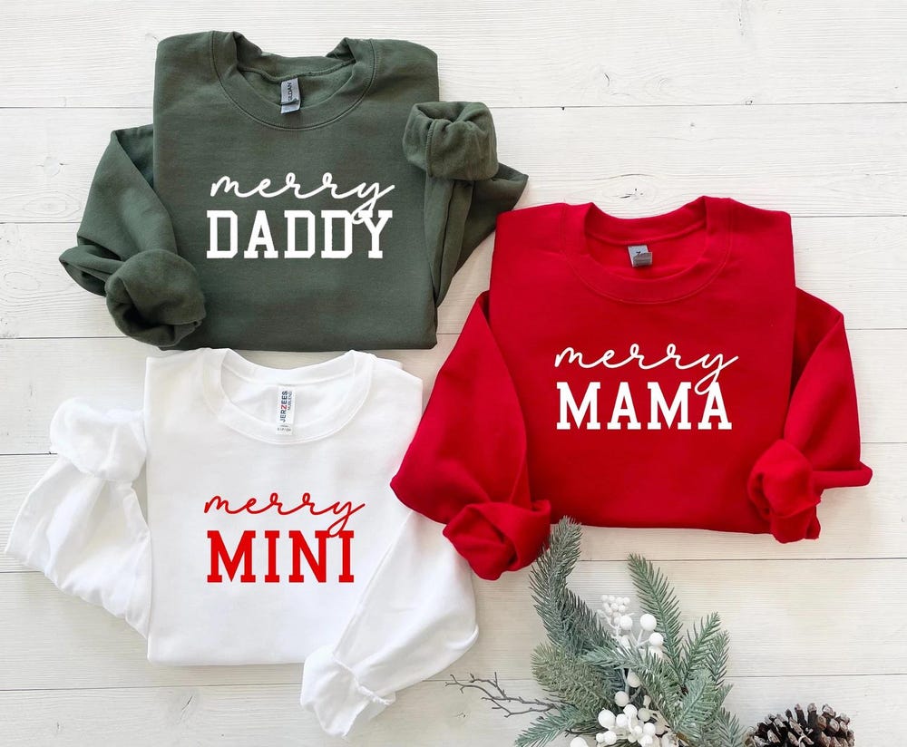 Family Christmas Pajamas, Mommy And Me Christmas Sweaters, Matching Christmas Shirts, Christmas Outfit, Matching Christmas Pajamas X Unique Designed By Blueshirtfarm