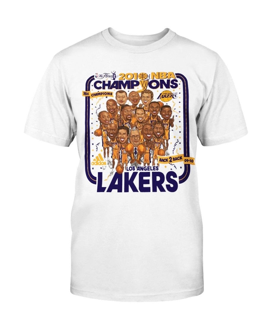 Lakers Vintage 2010 Championship T Shirt 210916