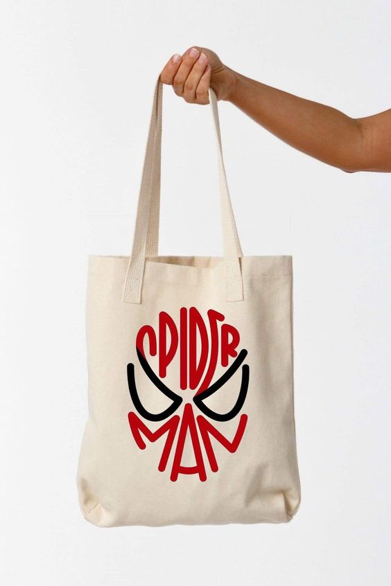 Z zepplin Spiderman Logo Tote Bag