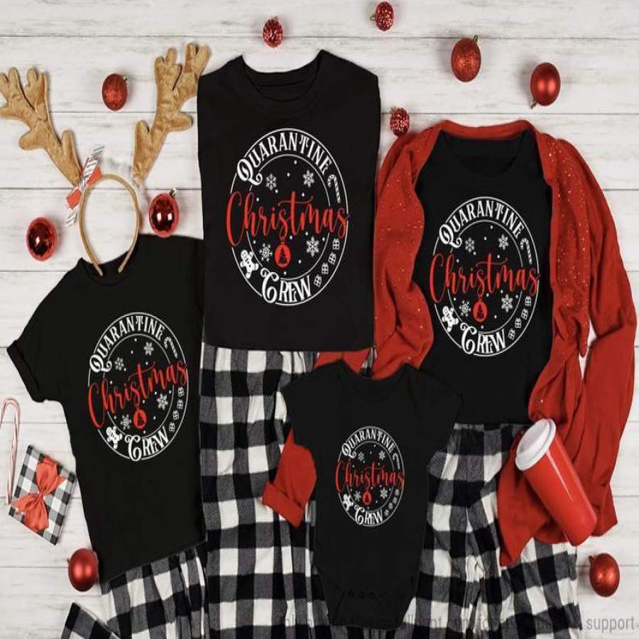 Quarantine 2020 Christmas Crew Black &hellip;