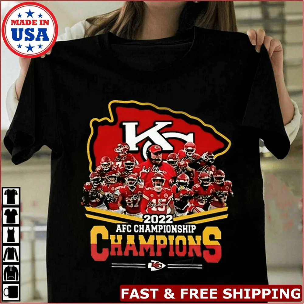 Kansas City Chiefs T Shirt National Football Champs 2022 Vintage Gift Fan Unisex