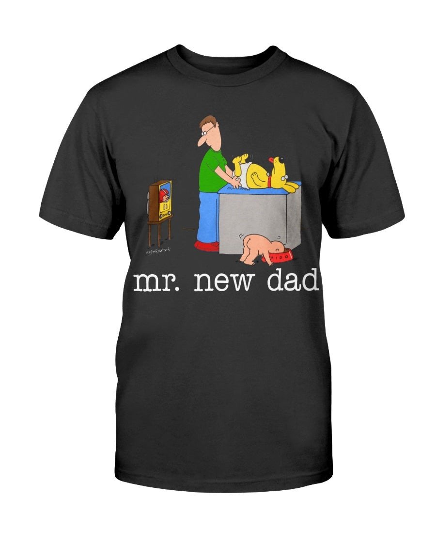 Vintage 90S Mr New Dad Funny Jim Benton Comic T Shirt 071221