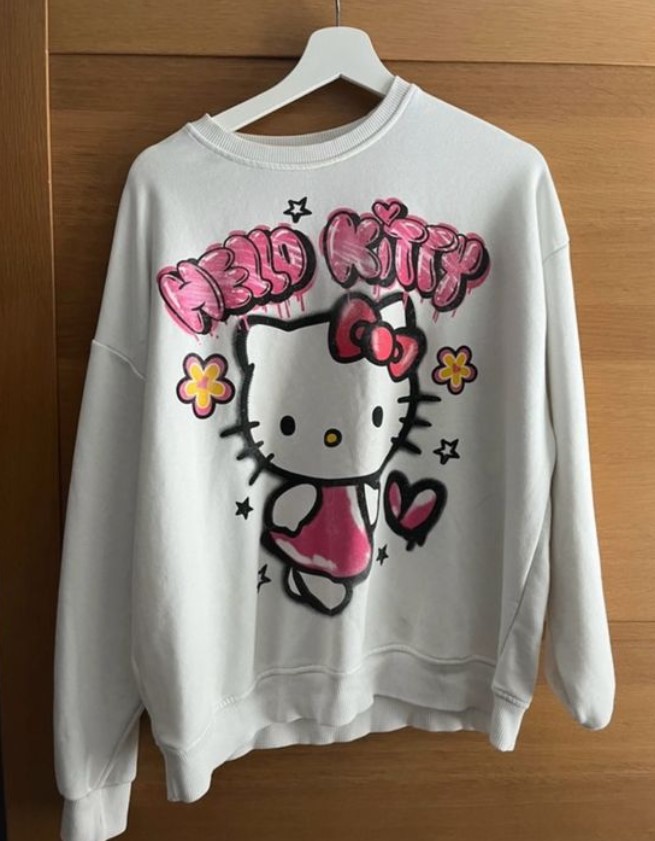 Hello Kitty v1 Sweatshirt Outfit