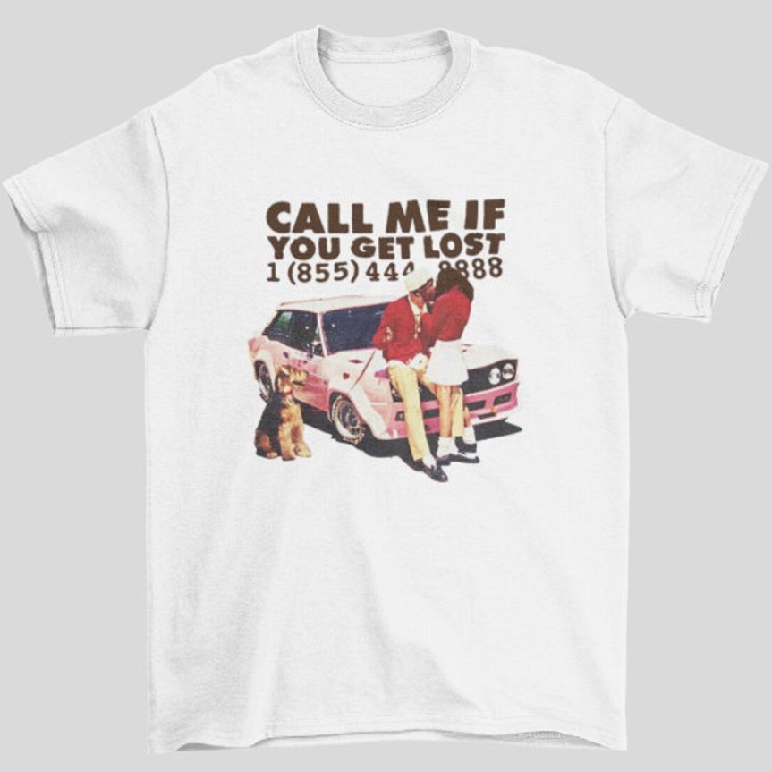 Tyler the Creator Call Me If You Get Lost Tee Shirt Outfits