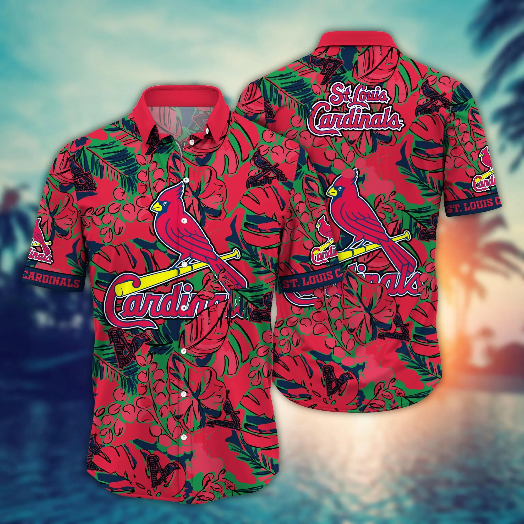 St. Louis Cardinals Mlb Hawaiian Shirt Camping Aloha Shirt