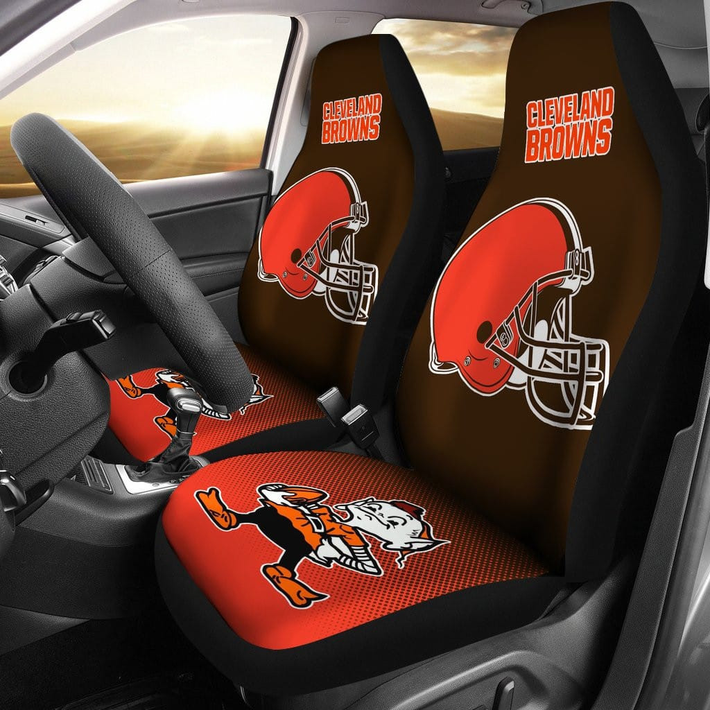 Cleveland Browns Car Seat Covers CSC4738