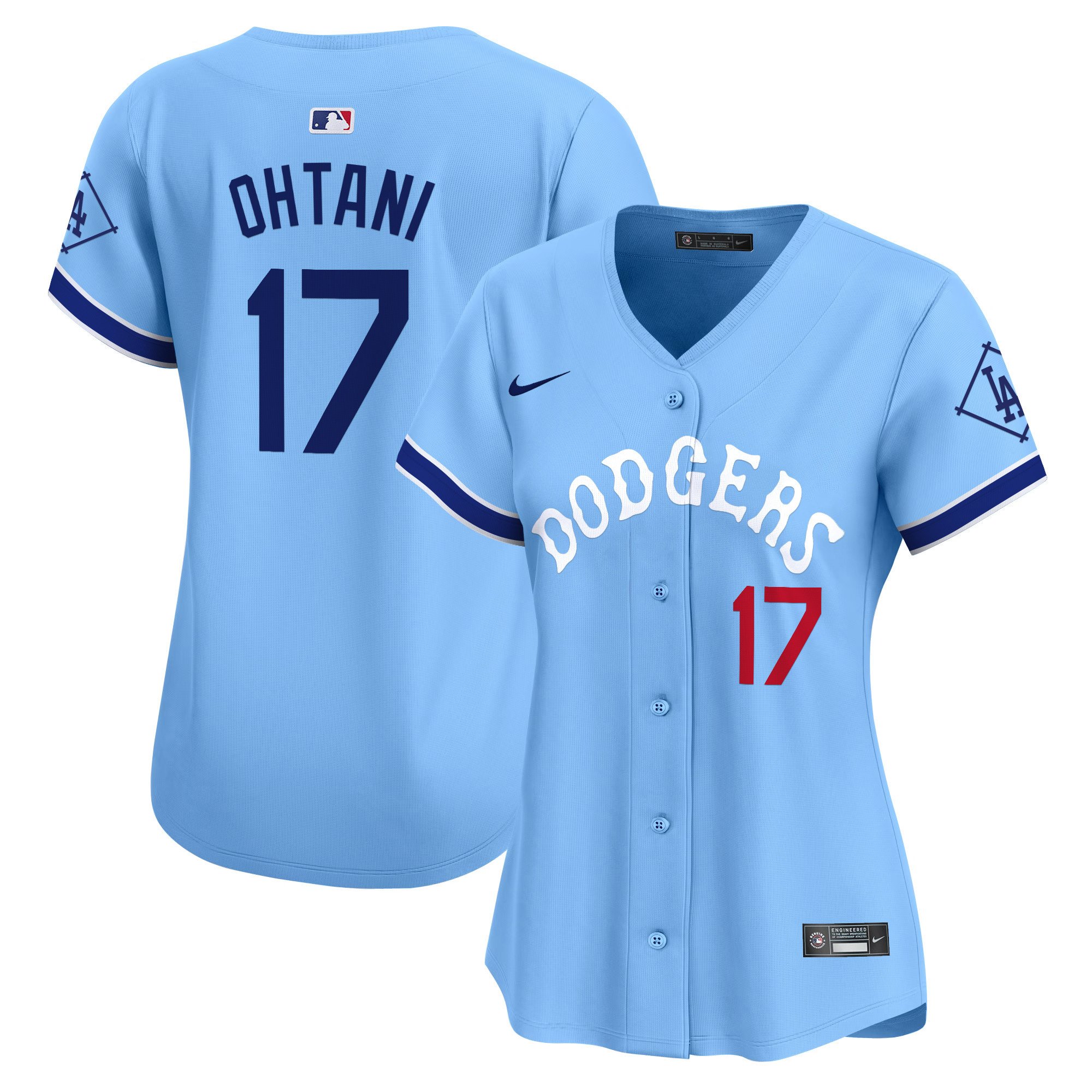 Women’S Dodgers Tribute Vapor Premier Limited Jersey – All Stitched