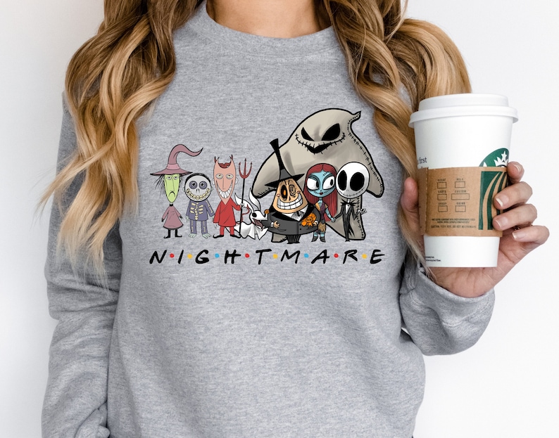 Jack Skellington Shirt, Nightmare Before Christmas, Sally Jack Halloween Shirt, Spooky Shirt, Disney World Halloween Shirt, Christmas Tee Donuink Store
