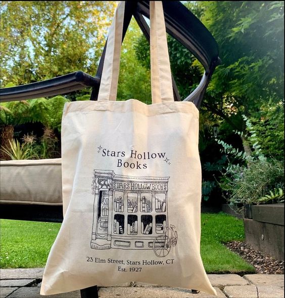 Stars Hollow Books Tote Bags