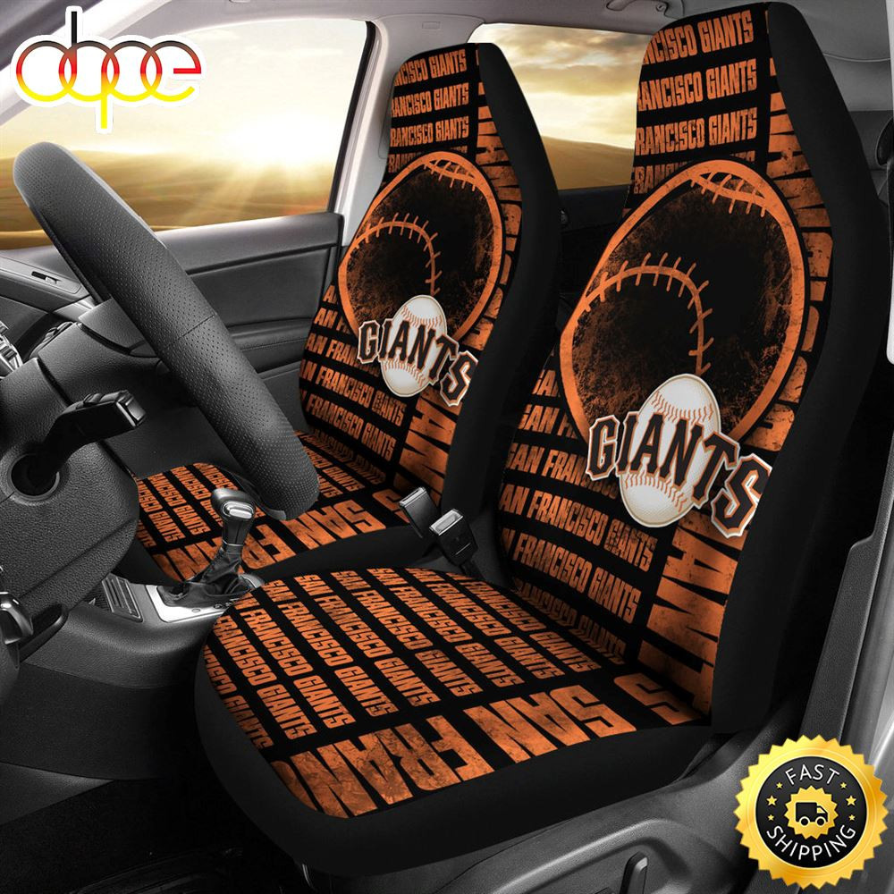 Gorgeous The Victory San Francisco Giants Car Seat Cover Set CSC5850