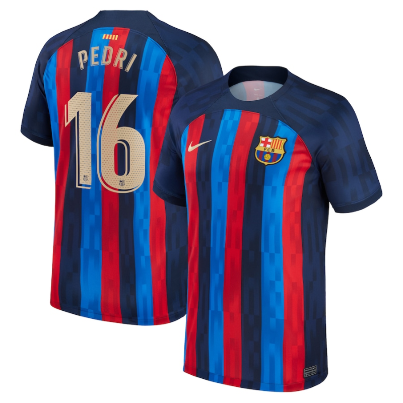 Barcelona Home Stadium   Unisex Shirt 2023 With Pedri 16 Printing –