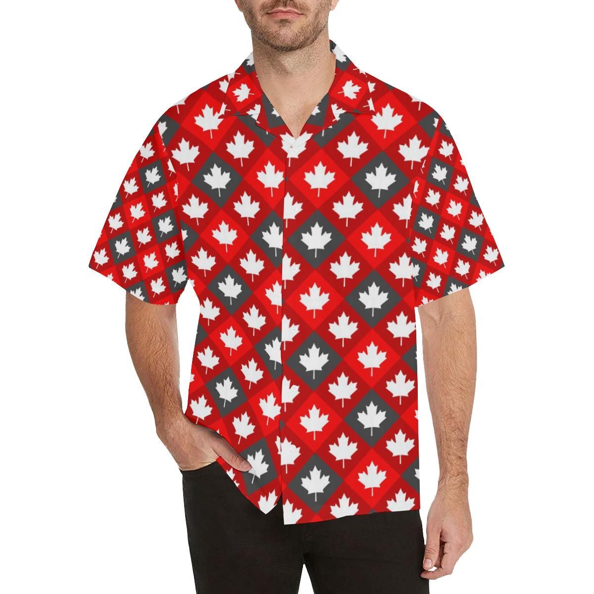 Canada Pattern Print Design 05 Mens …