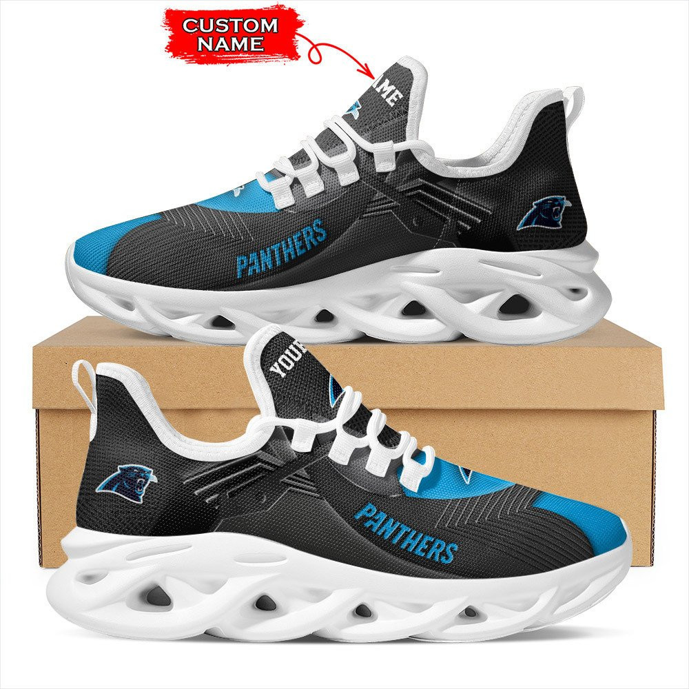 Carolina Panthers Personalized Clunky Sneaker Max Soul Shoes MS7624