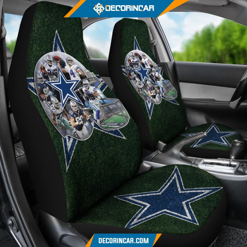 Dallas Cowboys Legends Green Car Seat Cover Set CSC8192