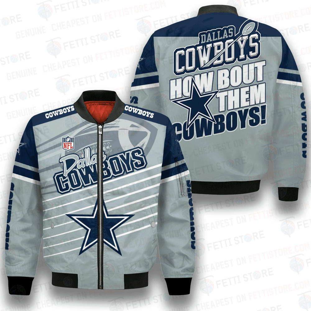 Dallas Cowboys National Football League 3D Bomber Jacket SH