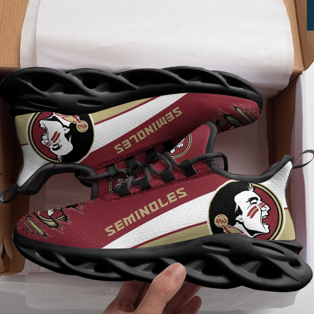 Florida State Seminoles Clunky Sneaker Max Soul Shoes 1275