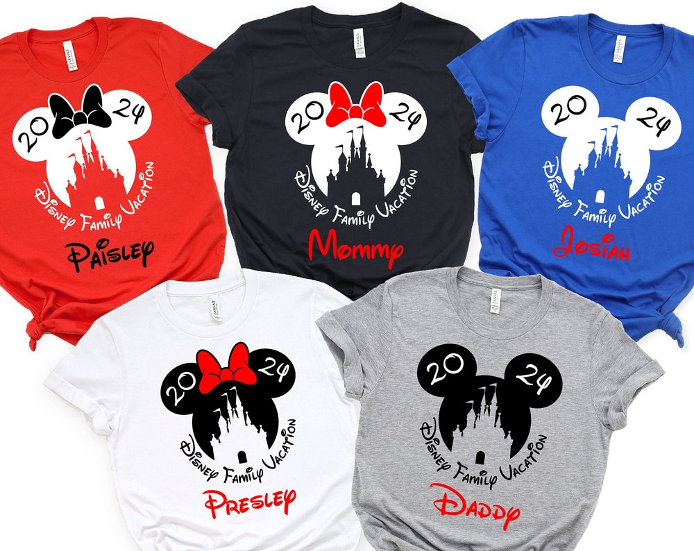 Disney Trip Shirts, Disney Family Shirts, Disney 2024 Shirts, Disneyworld Shirts, Disney Family Vacation Shirt, Disney Matching Shirts