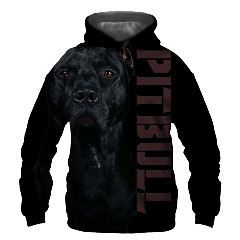 Pitbull Dogs T Shirt, Hoodie 3D All Over Print