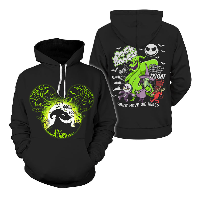 Let’S Oogie Boogie Hoodie & Zip Hoodie
