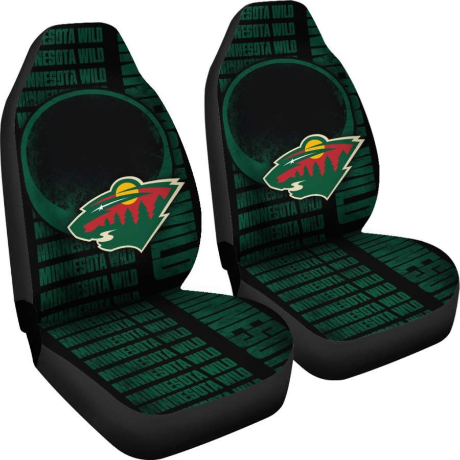 Gorgeous The Victory Minnesota Wild Car Seat Covers CSC6979