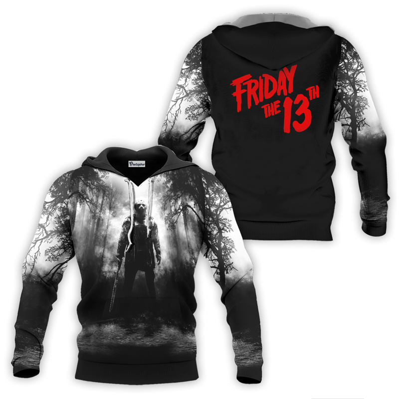 Jason Voorhees In The Woods Hoodie & Zip Hoodie