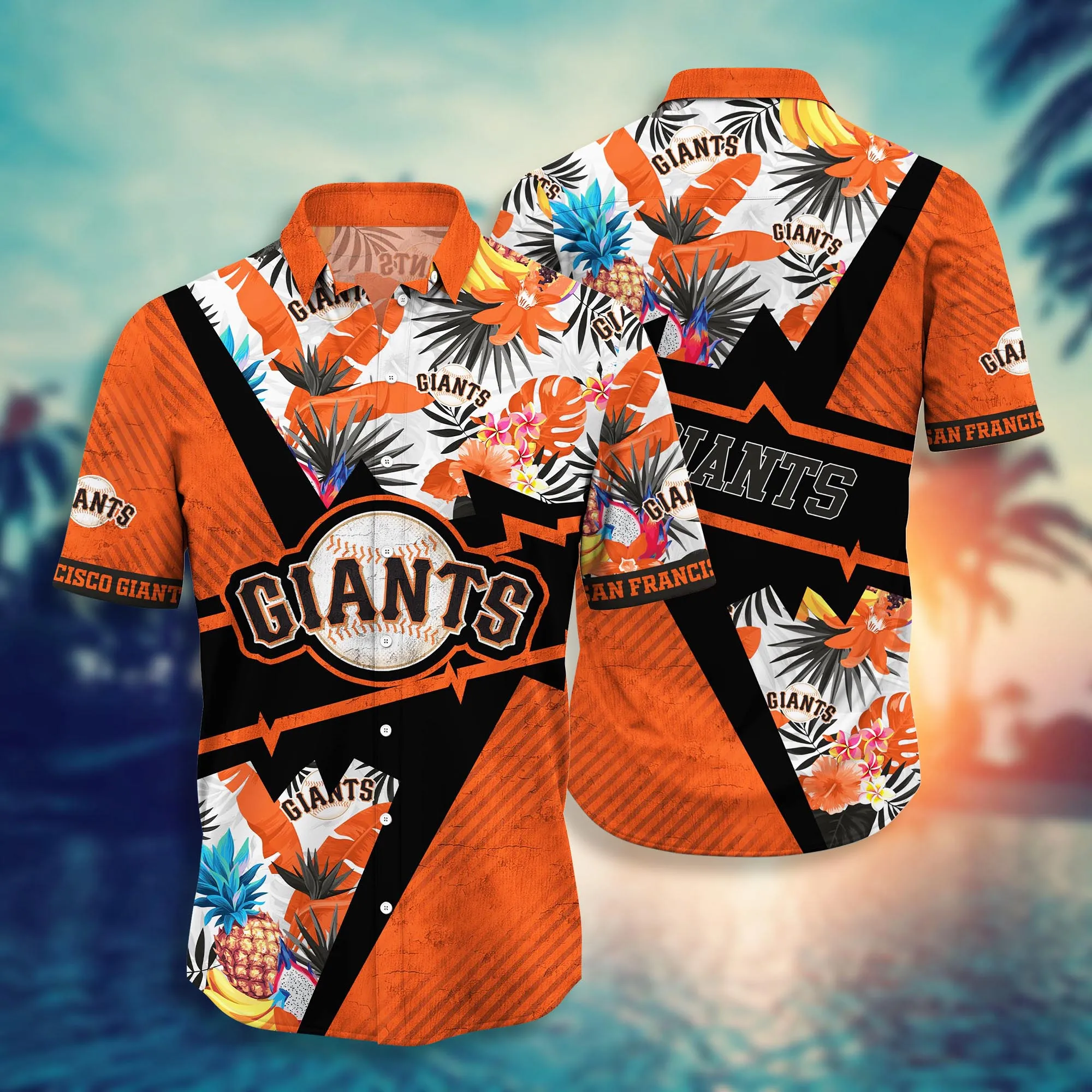 San Francisco Giants Mlb Hawaiian Shirt Popsicles Aloha Shirt