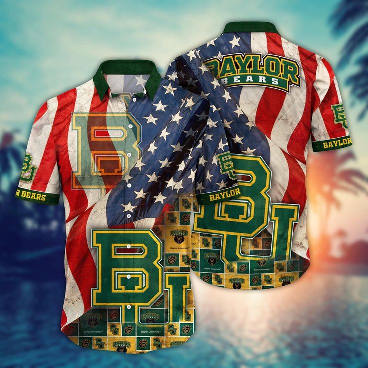 NCAA Baylor Bears Hawaiian Shirt US  &hellip;