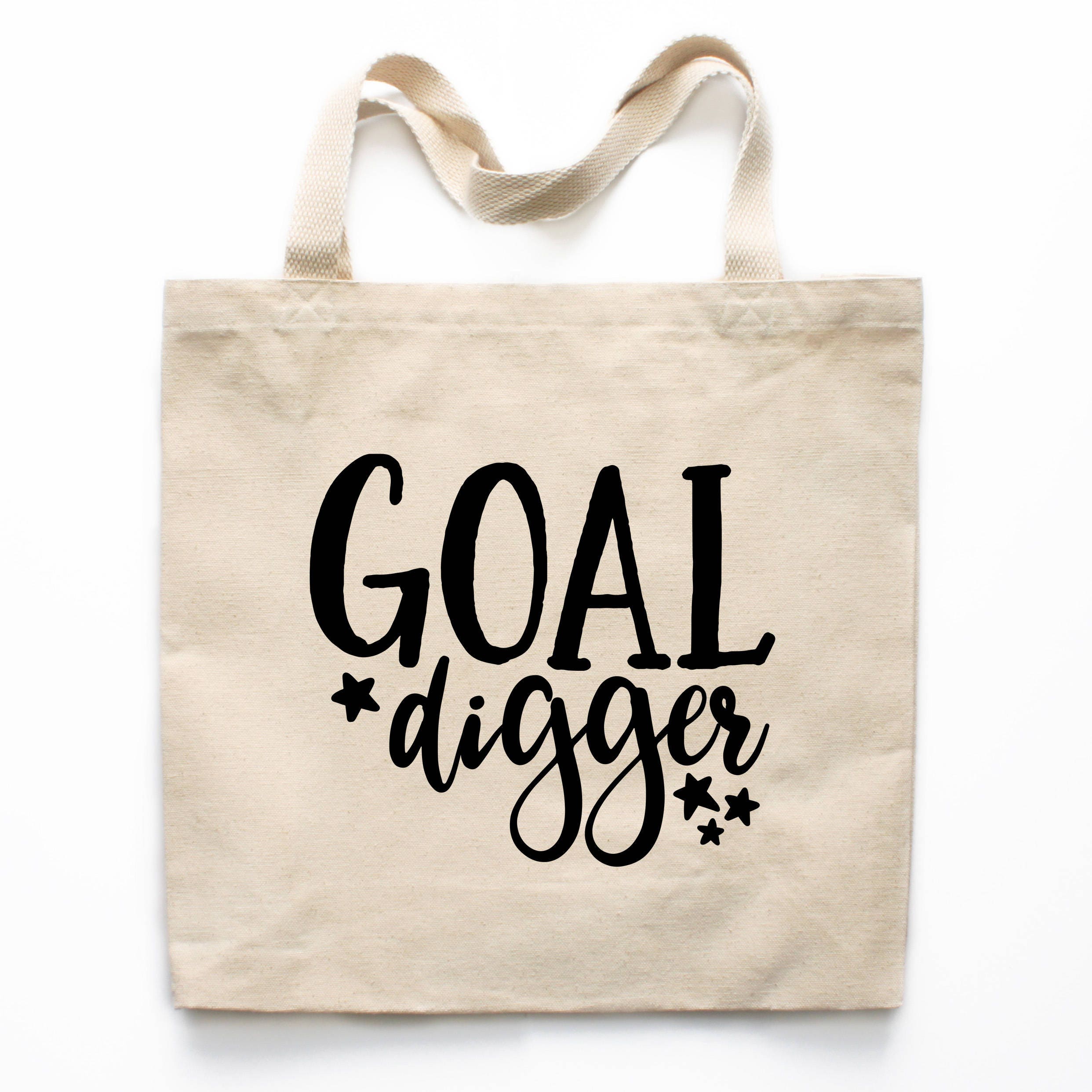 Goal Digger Tote Bag, Motivational Tote Bag, Girl Boss Tote Bag, Girl Boss Gift, Motivational Gift, Girl Boss Gift, Entrepreneur Gift 0370