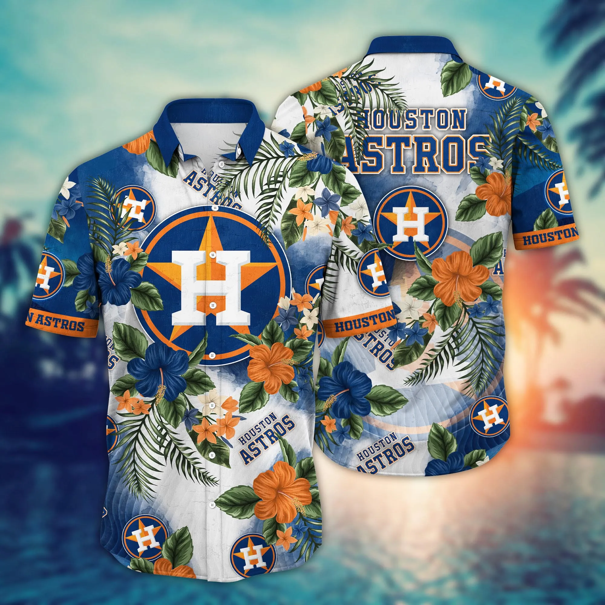 Houston Astros Mlb Hawaiian Shirt Vacation Timetime Aloha Shirt